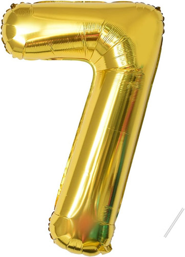 Geburtstag zahlen luftballon - , 7