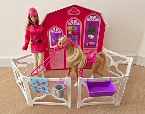 Mattel barbie reitstall - barbie,