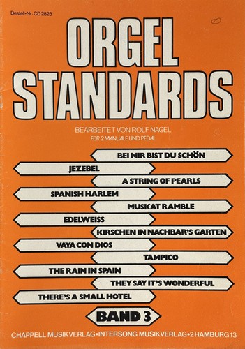 Noten orgel standards - noten,