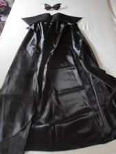 Helloween Umhang Vampir, Gr.128, schwarz