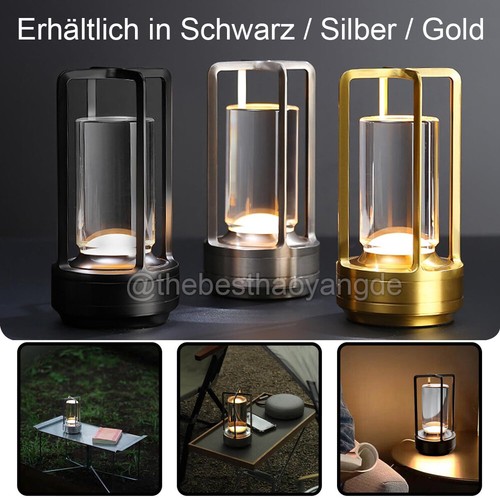 Led tragbare kristall laterne - kristall,