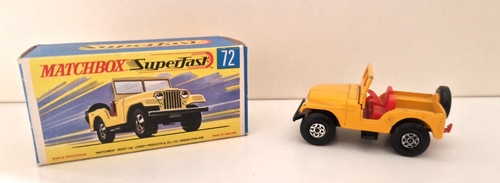 Matchbox jeep superfast - jeep,