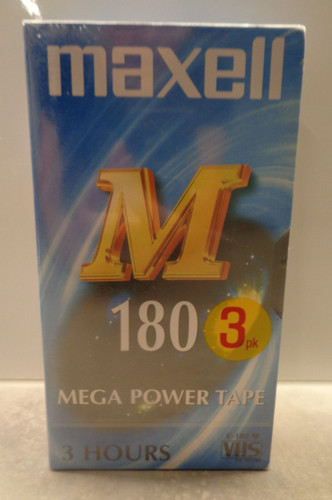 Vhs maxell 180 - pk,