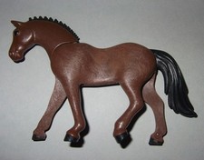 40257, 1x Pferd, 3. Generation, Schweif abstehend, braun, schwarz