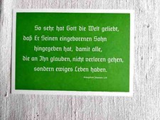 Karte Lesezeichen Spruchkarte