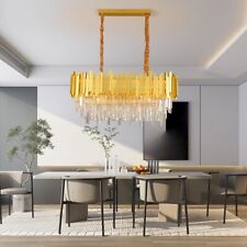 Modern Kronleuchter Kristall Leuchte,10xE14 Lichter Für Esszimmer, Wohnzimmer