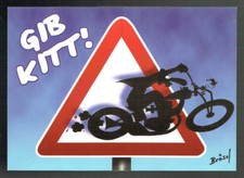 2 x WERNER COMIC AK (von