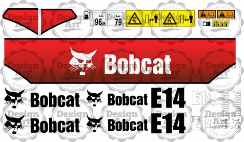 Bobcat e14 bagger - e14, minibagger