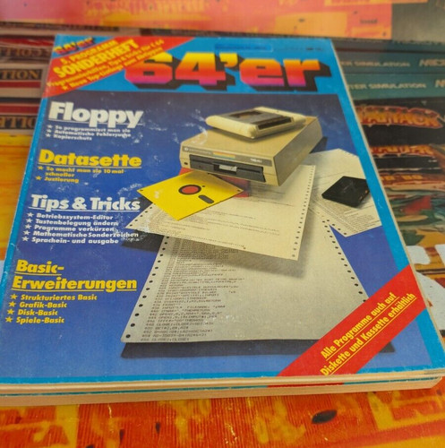 64er sonderheft 1985 floppy - sonderheft,