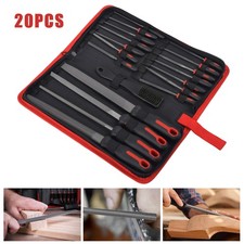 FEILENSET 20-TEILIG CARBONSTAHL SATZ RASPEL FEILE für METALL, HOLZ, KUNSTSTOFF
