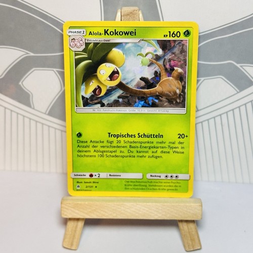 Pokemon karte alola kokowei - karte,