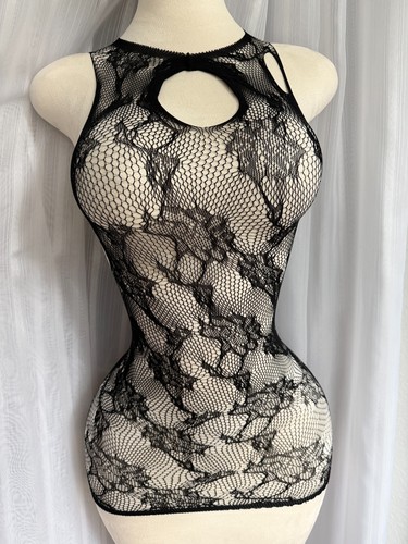 Dessous kleid netzkleid - kleid,