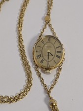 Isoma. Vintage Halskettenuhr.  Mechanisch. 17 Jewels 
