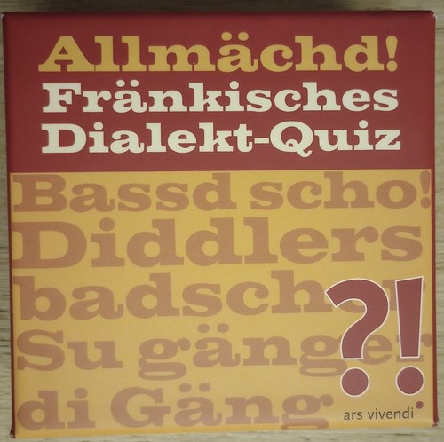 Allmächd fränkisches - allmächd!!,