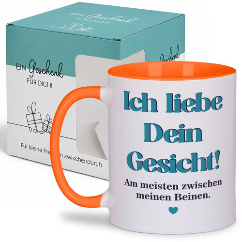 Ich liebe dein - gesicht, am