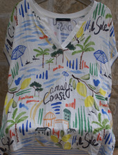 OUI Bluse Blusenshirt weiß