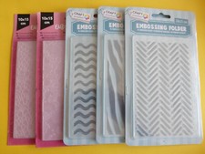 Embossing Folder Prägeschablonen ca:10x15cm Lagerware