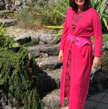 Valentino Mario Valentino Spa Damen Gürtel schick elegant rosa pink Neuwert