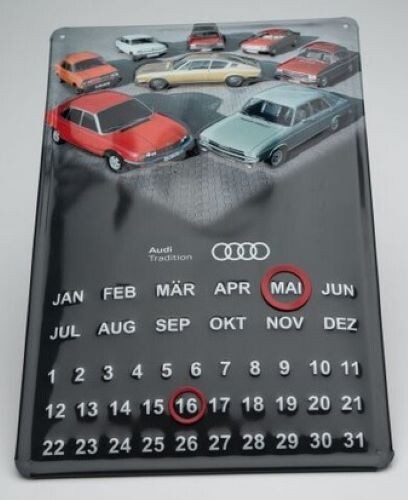 Audi kalender dauerkalender - audi,