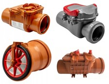 RÜCKSTAUKLAPPE Ø 50 75 110