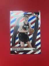 24-25 Panini Prizm Red White Blue Donovan Klingan Rc Portland Trail Blazern