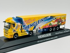 Herpa 121200 Henglein Blätterteig Pizzateig MB Actros LH 08 Kühlkoffer SZ