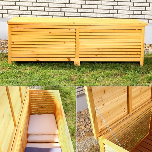 Auflagenbox holz kissenbox - holz,