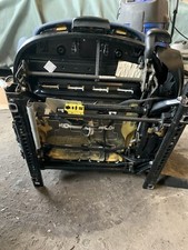 BMW E46 Limousine Touring Sportsitze Vorne Teilleder Sitze blau vorne elektrisch