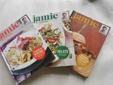 Jamie Oliver &friends 3Kochbücher - Burger Salate und italienische Küche
