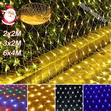 Led lichternetz außen 2x2m - led,