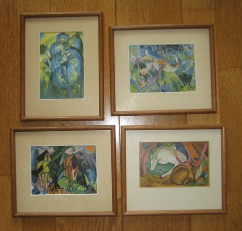 Franz marc 4 postkarten - 4,