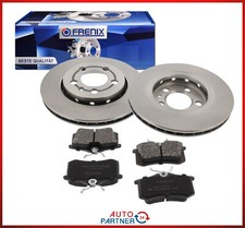 Bremsscheiben Beläge für VW Golf 4 Audi A3 TT Hinten Ø256mm Bremse 5x100 HA