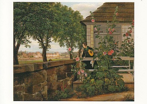 Kunstpostkarte julie vogel - /,