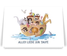 Karte zur taufe - karte,