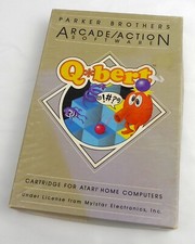 Atari 800 XL XE Modul in OVP -- QBERT Q-BERT (Parker Brothers) --
