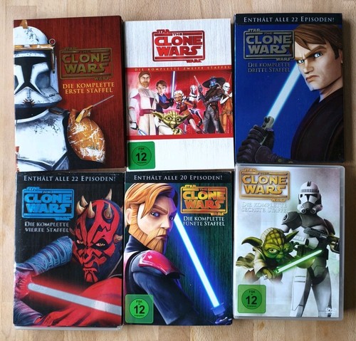 Star wars the clone - wars, dvd