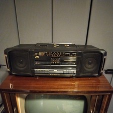JVC PC - WI50 Ghettoblaster 80er Jahre Kracher Japan Dolby Phono Aux Bandwahl