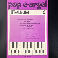 Noten - pop e-orgel -