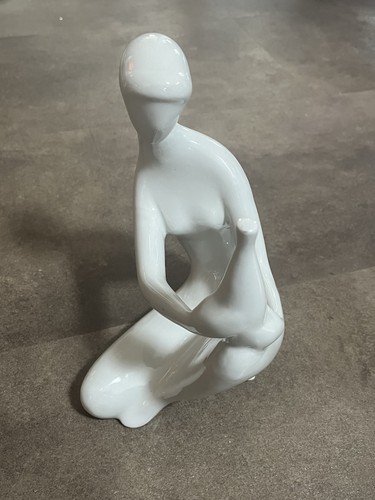 Porzellan figur frau mit - porzellan,