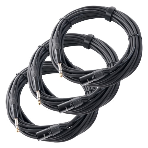 10m xlr kabel klinke - xlr,