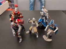 Ritter und Pferde Sammlung Von Schleich Und Papo Mittelalter Paket Konvolut 