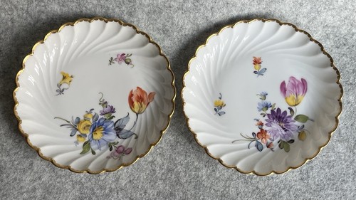 Nymphenburg teller - teller, 2x