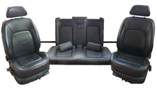 VW New Beetle Cabrio 1Y Leder Ausstattung Ledersitze Sitze Rücksitzbank Schwarz