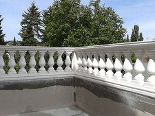  Balustraden Höhe 60 cm. Balustrade Baluster Geländer Betonwerkstein Typ 01