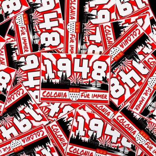 Köln aufkleber fußball - köln,