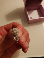 Ohrringe Silber mit Glitzerstein