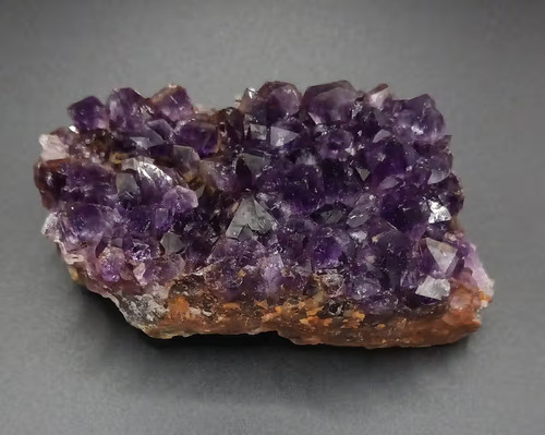 Amethyst kristall stufe - amethyst,