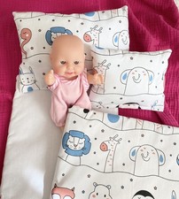 Puppenbettwäsche puppenkissen - puppenbettwäsche,