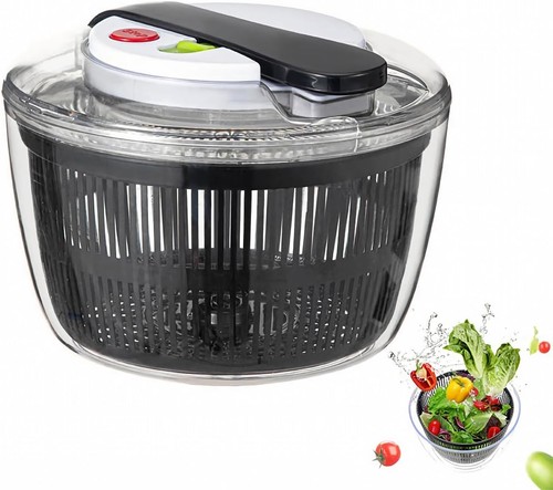 Salatschleuder mit deckel - 3l,