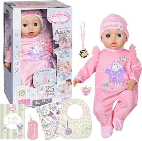 Baby annabell active - baby,